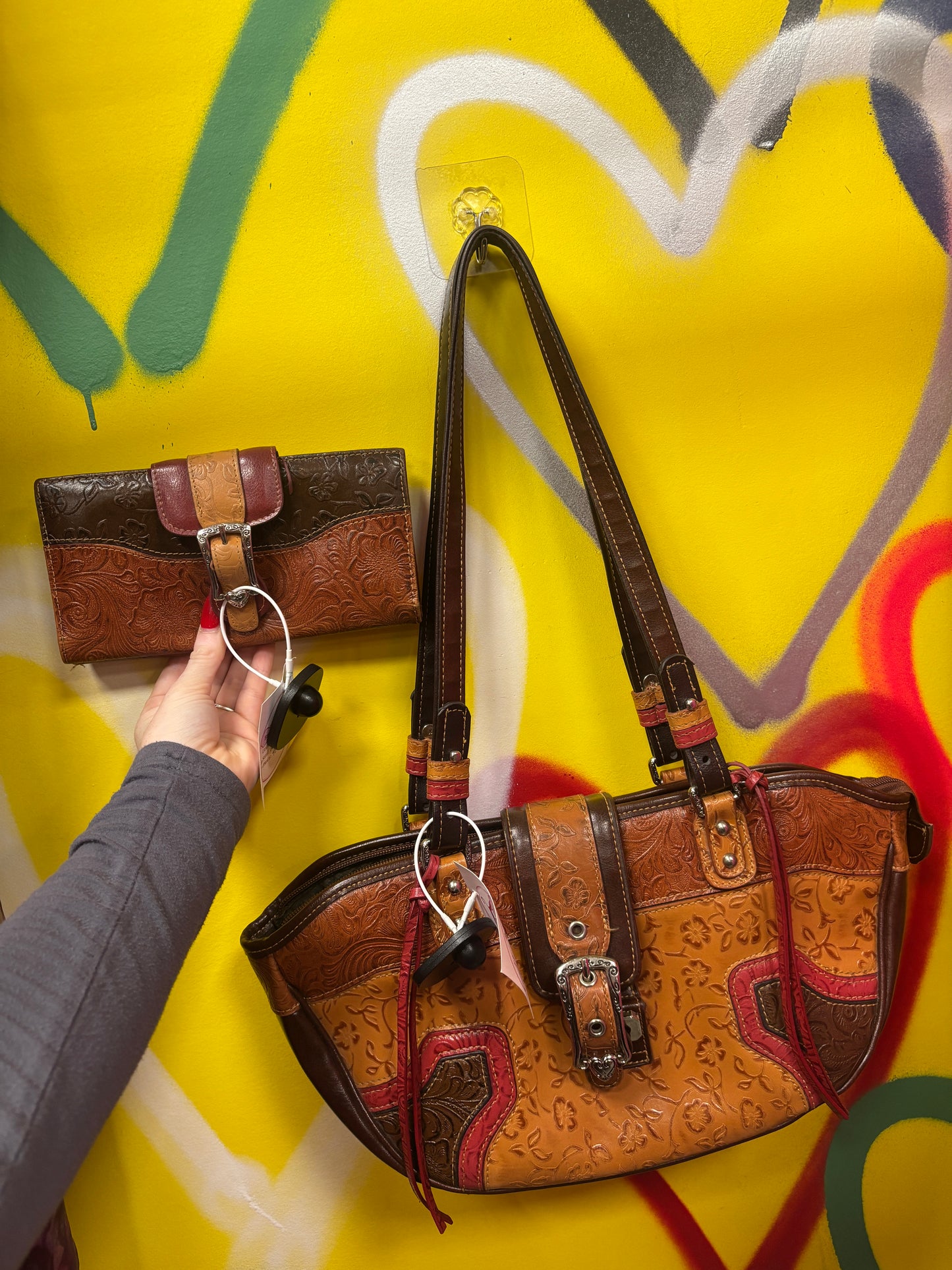 Vintage M.C Marc Chantal shoulder bag - Wallet is included