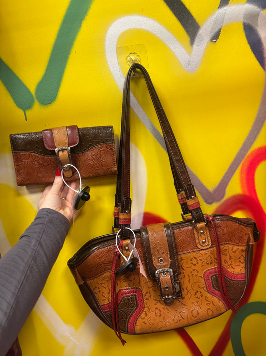 Vintage M.C Marc Chantal shoulder bag - Wallet is included