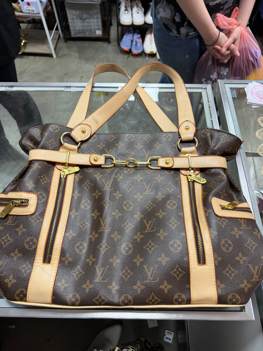 **DUPE** LV-Inspired “Manhattan GM” Style Satchel (consignment)
