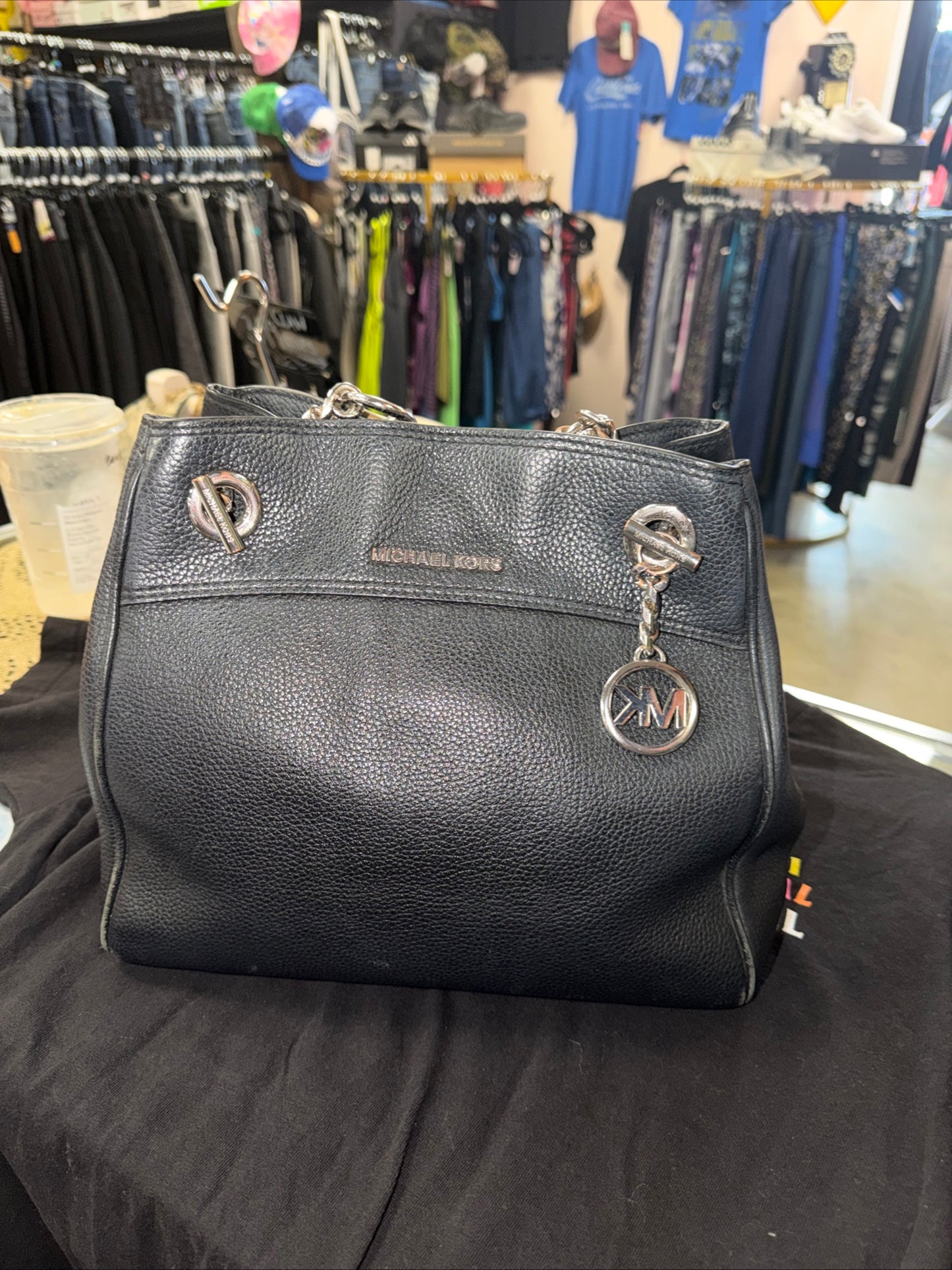 Michael Kors Jet Set Chain Legacy Shoulder Bag Black