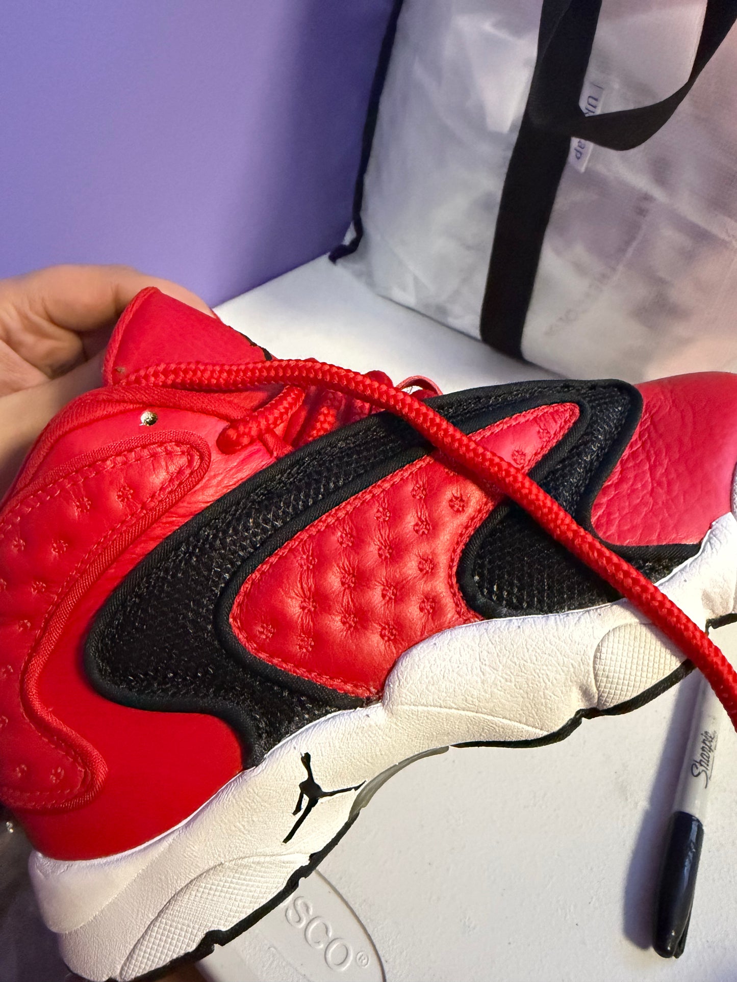 (5.5 WMNS) Air Jordan OG 'University Red'