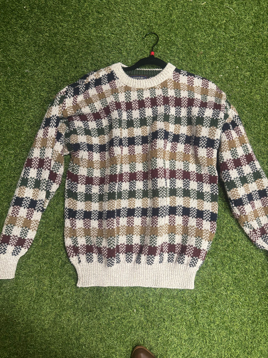 (LARGE) Vintage Liberty Colored 100% Cotton Sweater