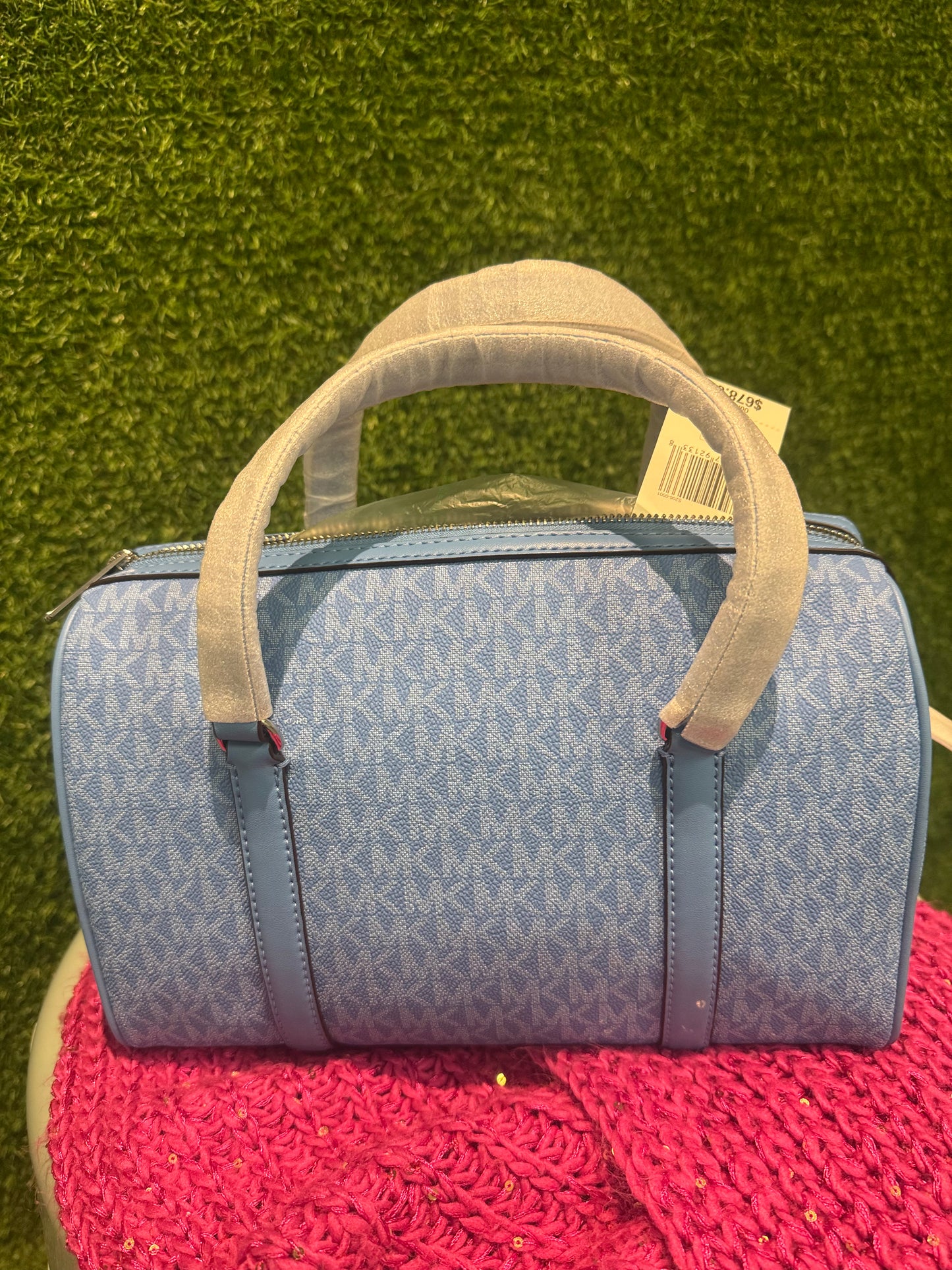 MK BLUE HANDBAG