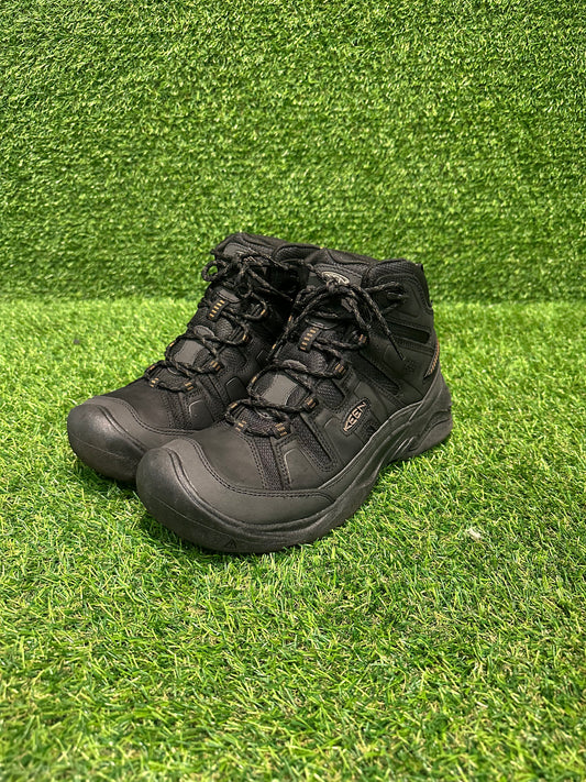 KEEN BLACK/CURRY CIRCADIA MID WP SIZE 10