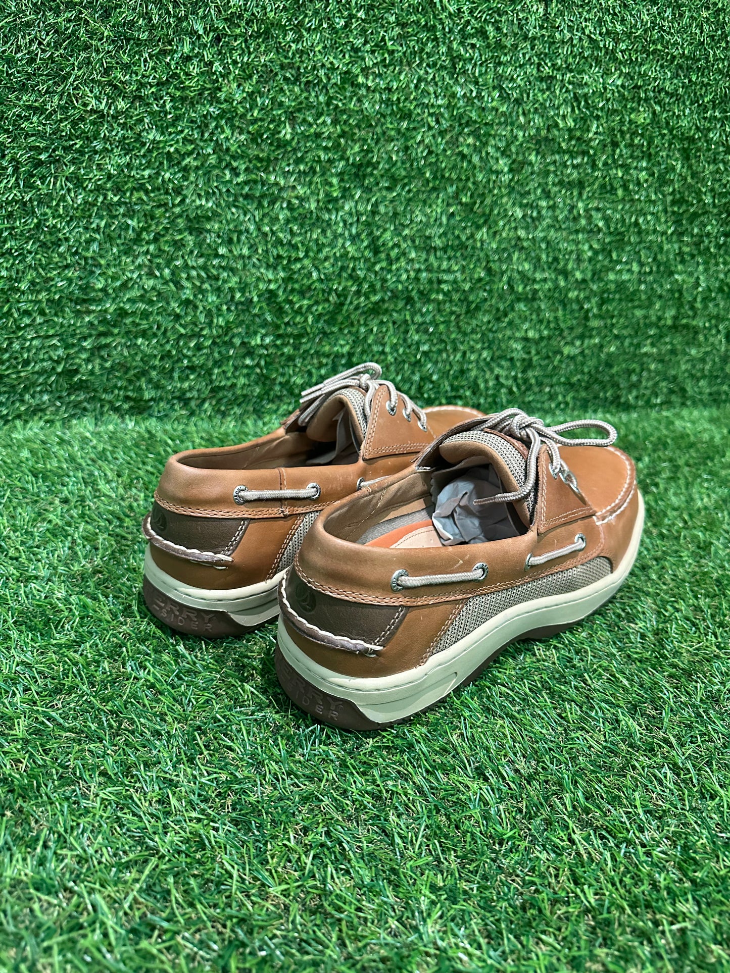 SPERRY BILLFISH DARK TAN SIZE 12