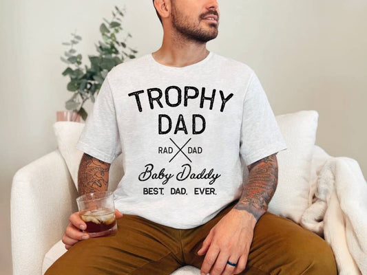 Trophy Dad Sublimation T-Shirt Mock-Up