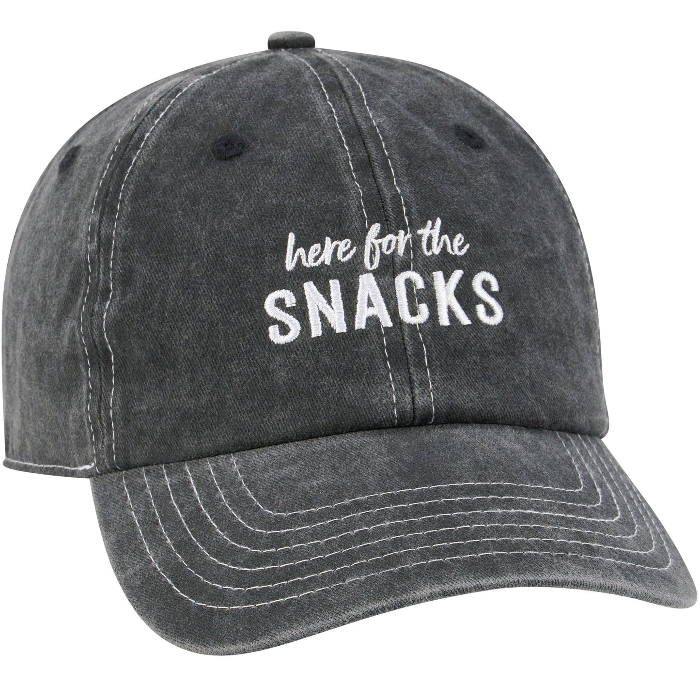 Here For The Snacks Baseball Cap