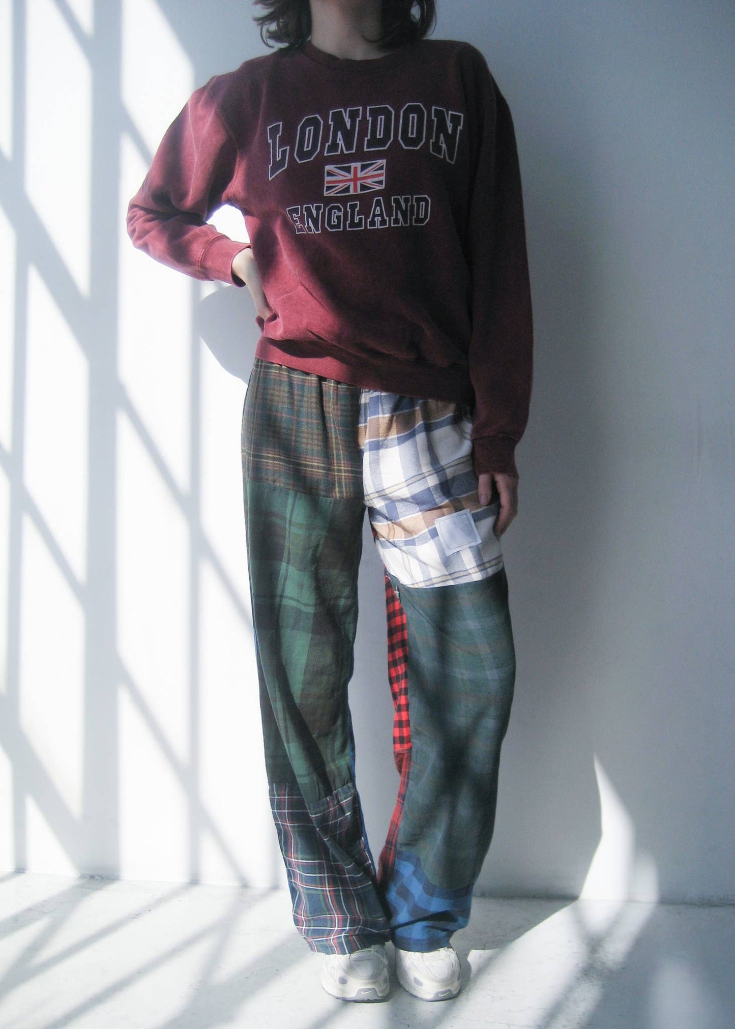 Reworked Upcycled Flannel Pajama Pants