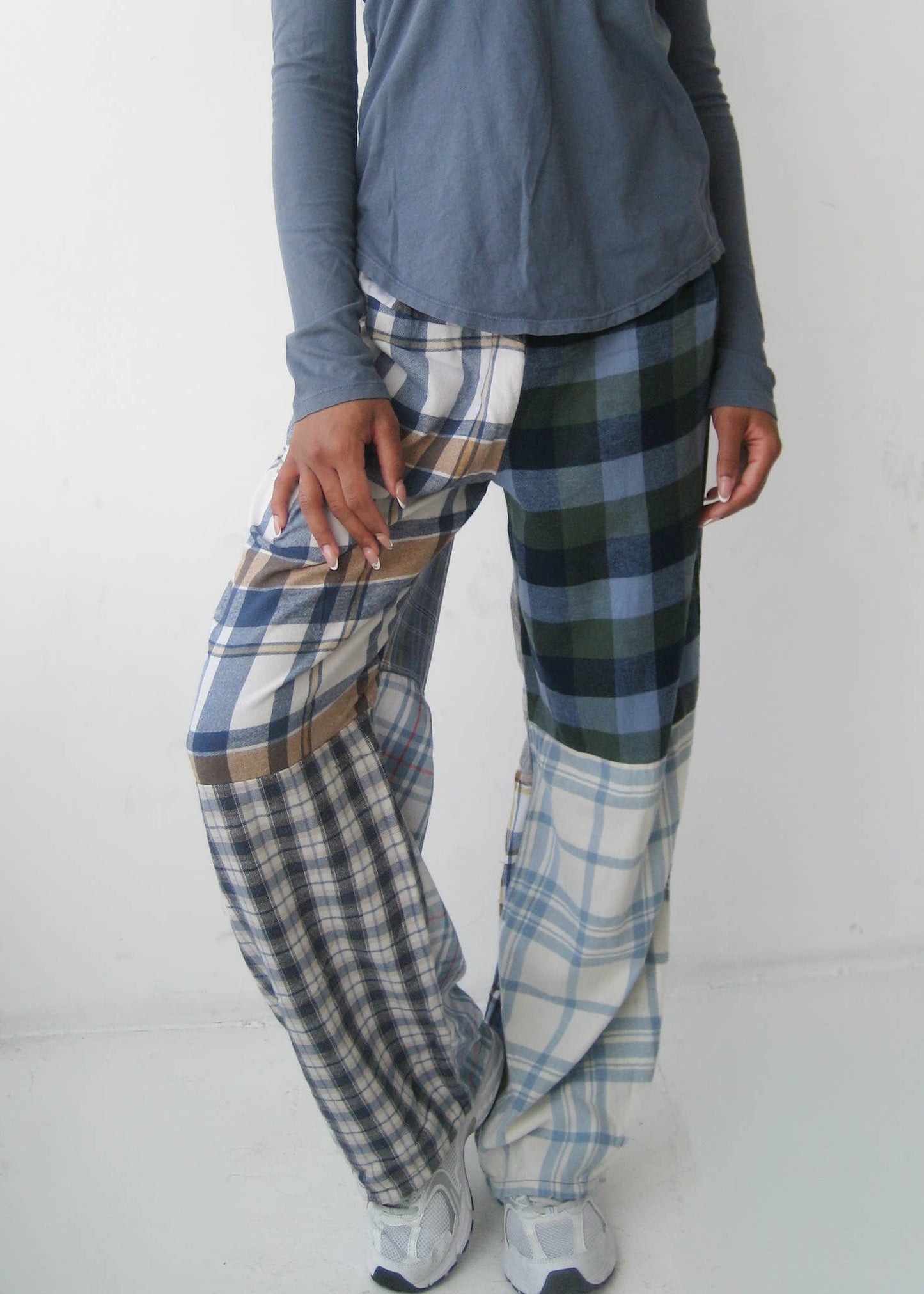 Reworked Upcycled Flannel Pajama Pants