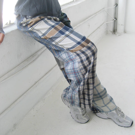 Reworked Upcycled Flannel Pajama Pants