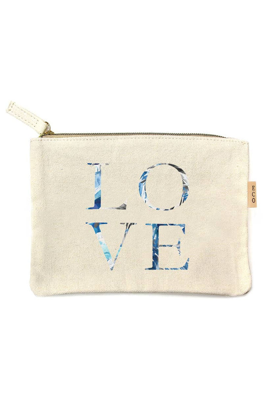 Multi Print Cotton Canvas Eco Pouch Bags